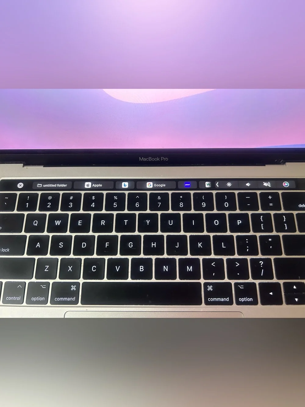 Apple MacBook Silver Aluminum Laptop with Apple Logo